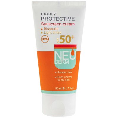 کرم ضد آفتاب Highly Protective Max Tinted SPF50 نئودرم