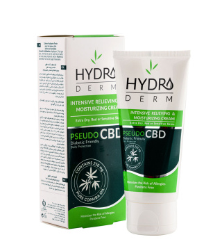 کرم مرطوب کننده قوی مناسب پوست بسیار خشک و حساس CBD حجم ۵۰میل هیدرودرم